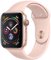 ساعت هوشمند اپل واچ سري 4 مدل 40mm Appel Watch Aluminum Sport Band Series4 Pink Rose Side