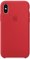 کاور سیلیکونی آیفون iPhone XS Max Silicone Case Red