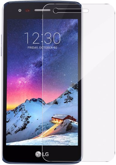 محافظ صفحه نمایش شیشه ای مناسب برای LG K8 2017 Front