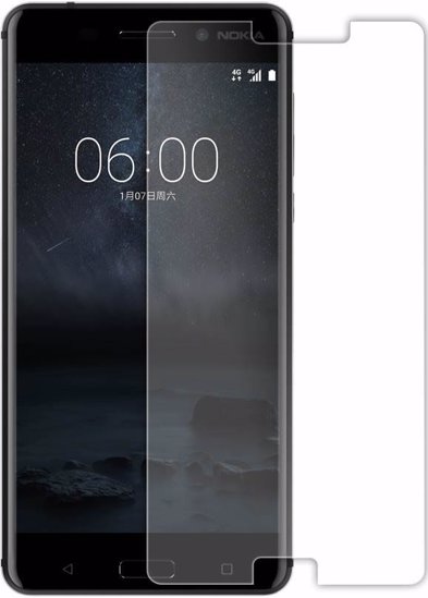 محافظ صفحه نمایش شیشه ای مناسب برای Nokia 6 Front