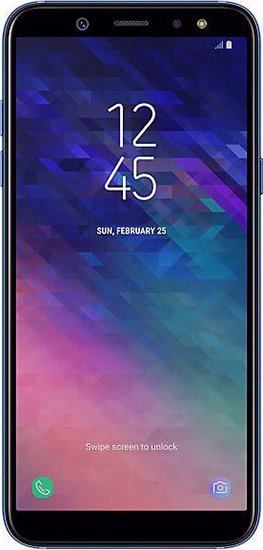 گوشی موبایل سامسونگ مدل Samsung Galaxy A6 SM-A600FD Black Front