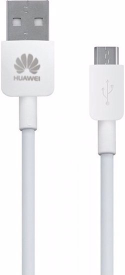 کابل تبدیل USB به Micro USB هوآوی مدل H1 White Front