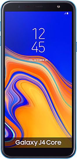 گوشی موبایل سامسونگ مدل Samsung Galaxy J4 Core SM-J410FD Blue Front