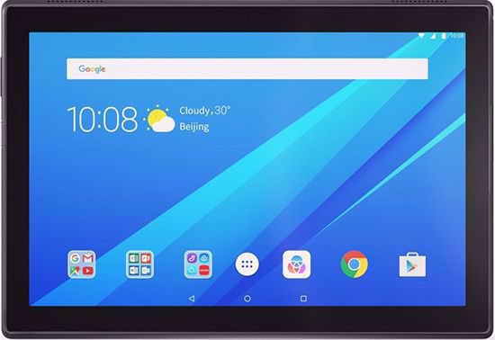 تبلت لنوو مدل Lenovo Tab 4 10" 4G تک سیم کارت Front Black