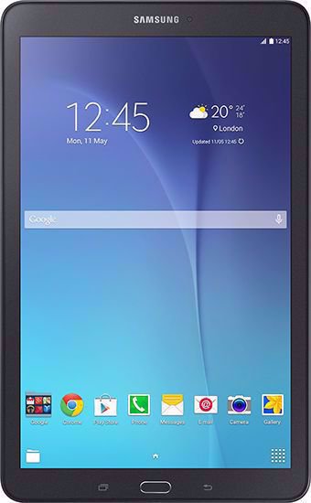 تبلت سامسونگ مدل Samsung Galaxy Tab E 9.6 3G SM-T561 تک سیم Front Black